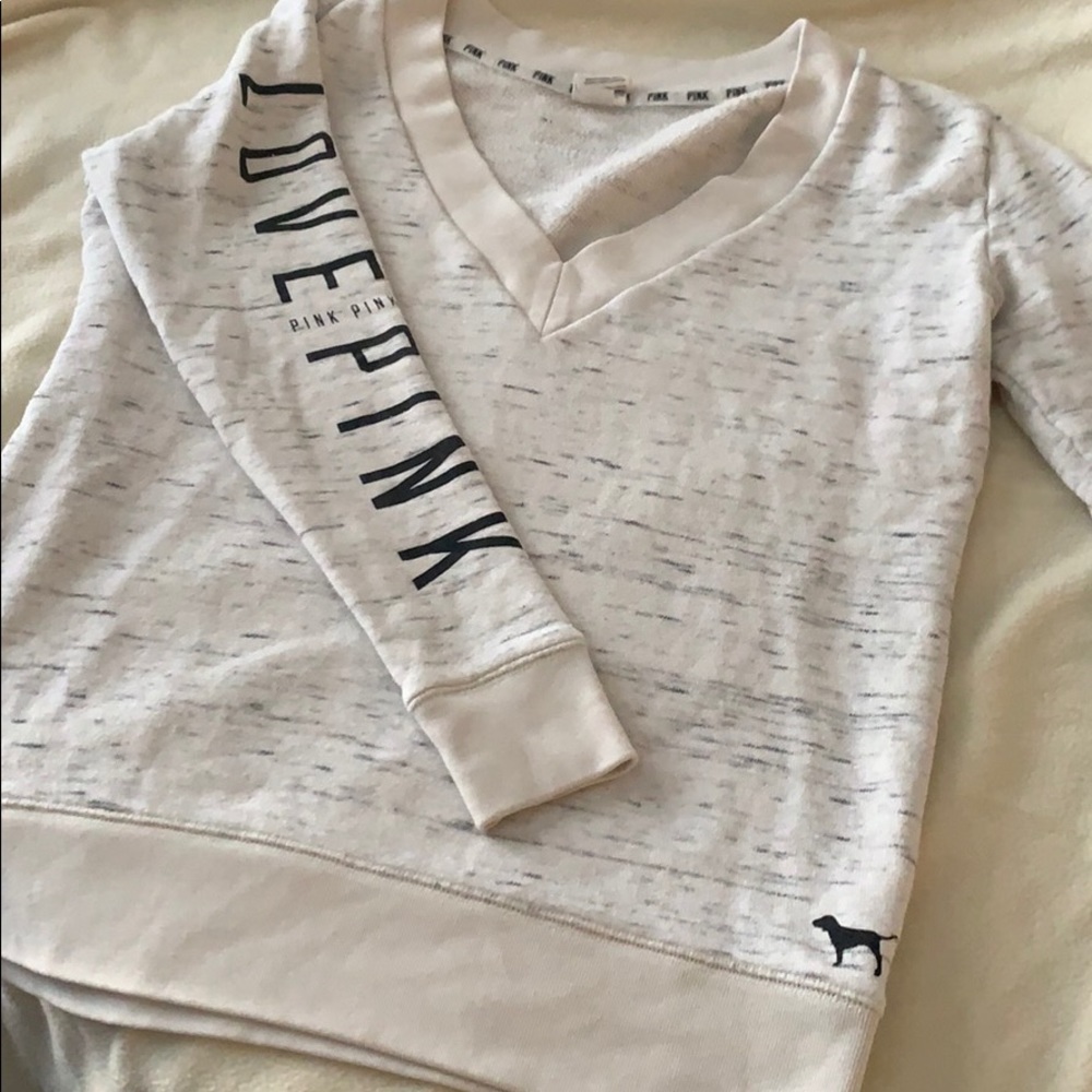 Pink VS Oversize V-neck Sweater
